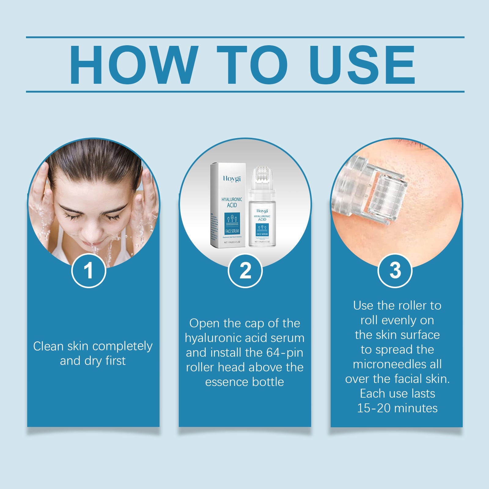 Hyaluronic Acid Face Serum for Hydrated Radiant Skin