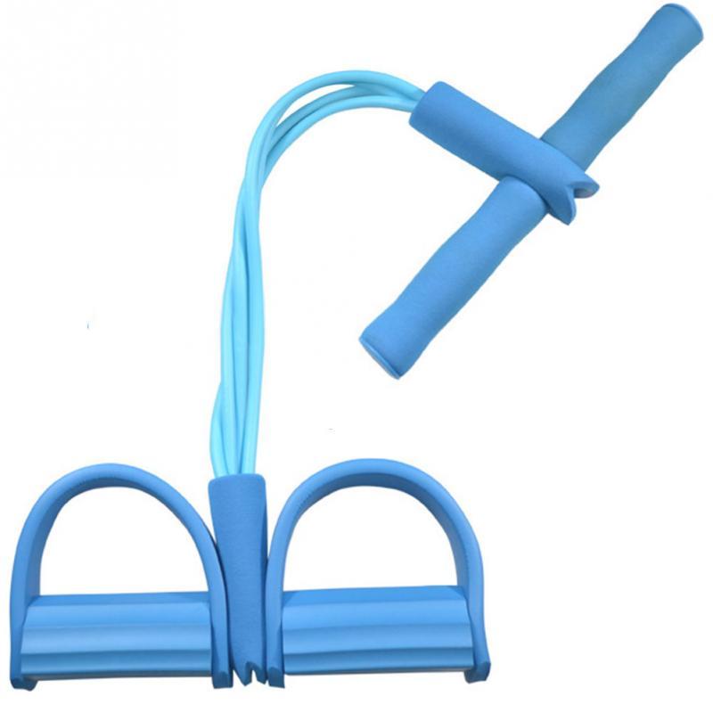 Latex Foot Pedal Resistance Pull Rope with Handles