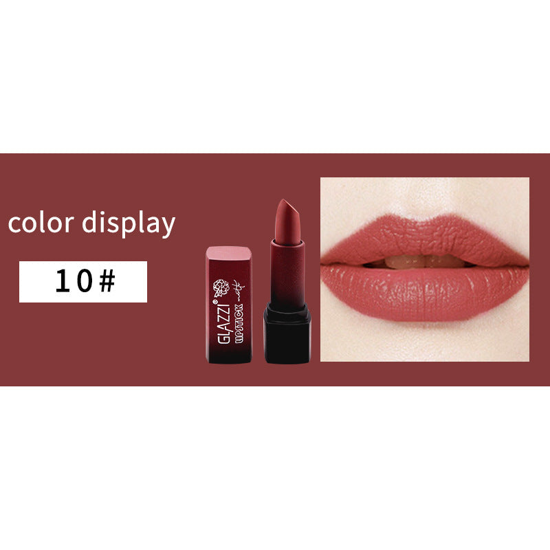 Portable Matte Lipstick Smooth Long-Lasting Moisturizing Lip Color