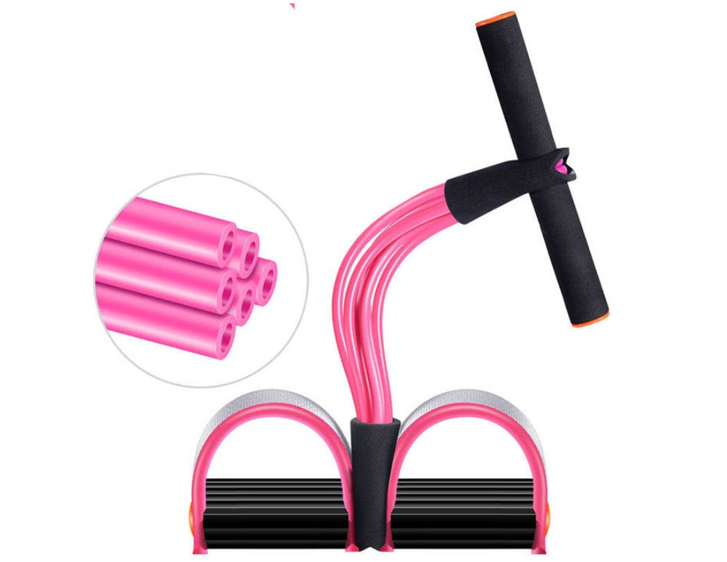 Latex Foot Pedal Resistance Pull Rope with Handles