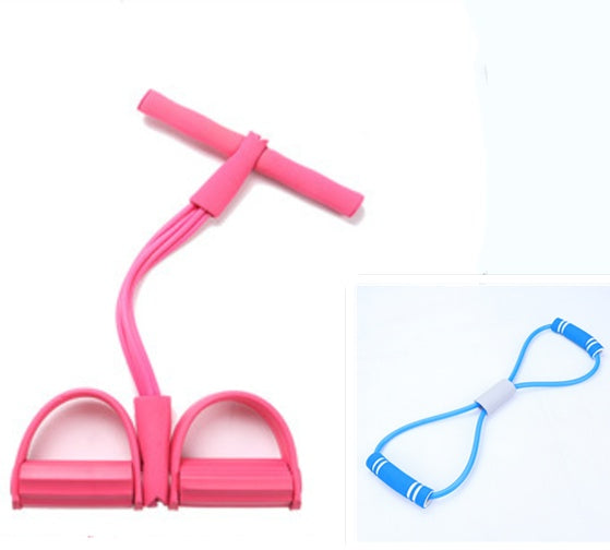 Latex Foot Pedal Resistance Pull Rope with Handles