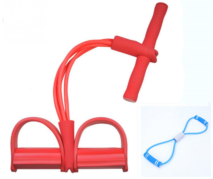 Latex Foot Pedal Resistance Pull Rope with Handles
