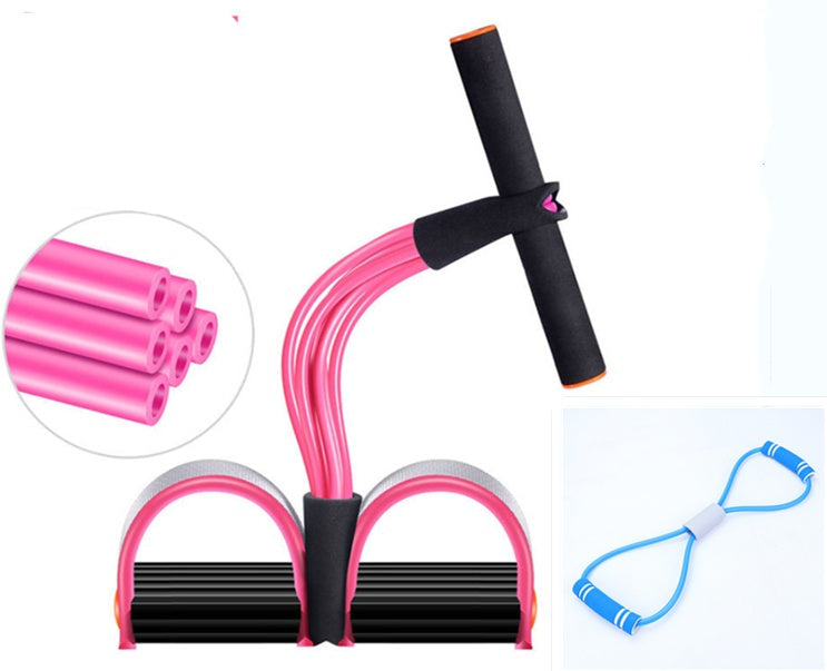 Latex Foot Pedal Resistance Pull Rope with Handles