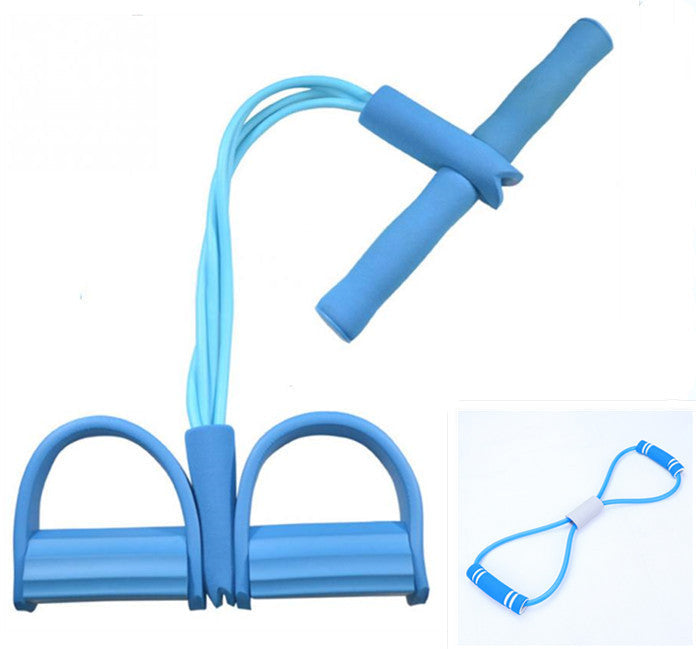 Latex Foot Pedal Resistance Pull Rope with Handles