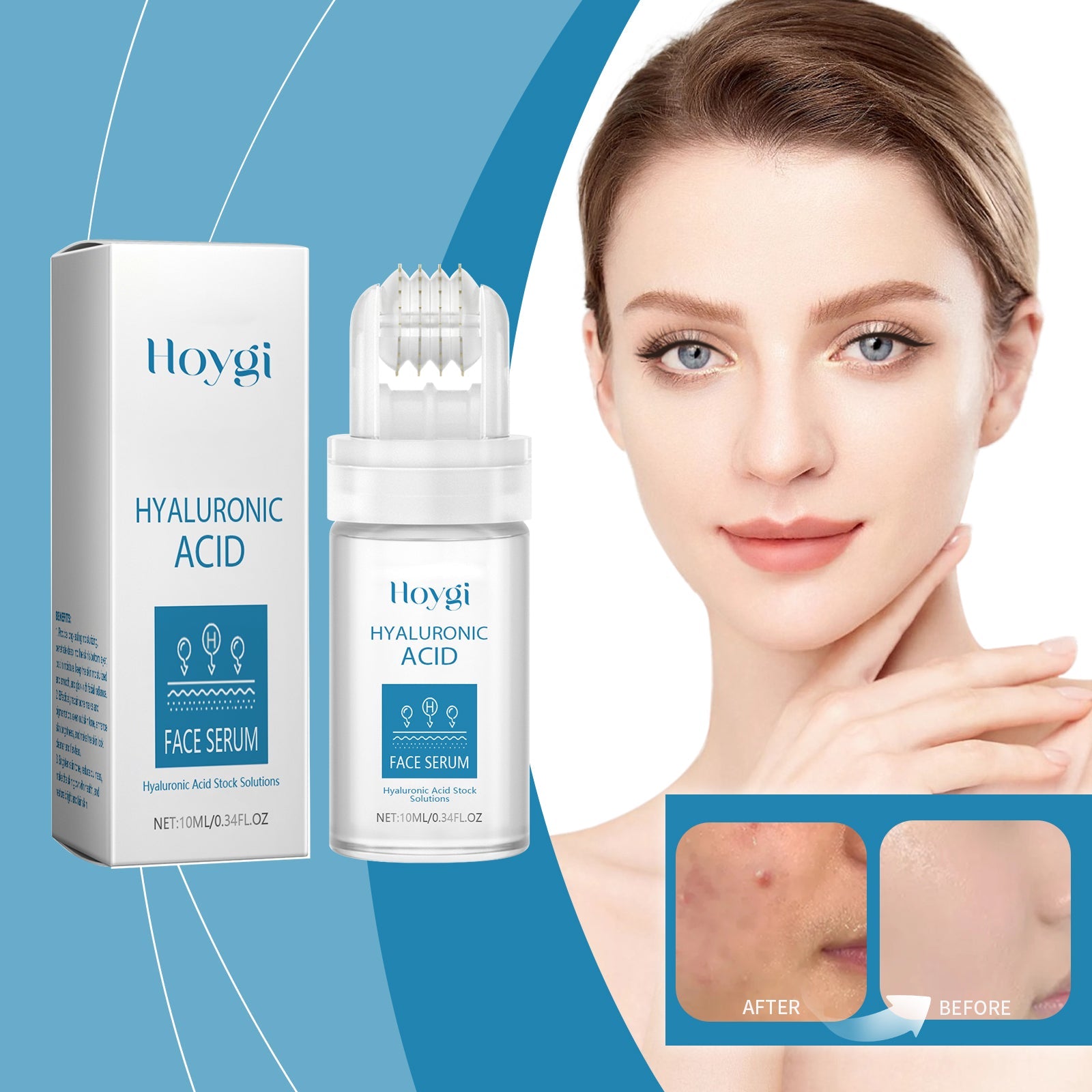 Hyaluronic Acid Face Serum for Hydrated Radiant Skin