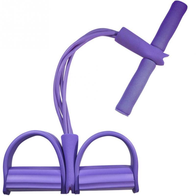 Latex Foot Pedal Resistance Pull Rope with Handles