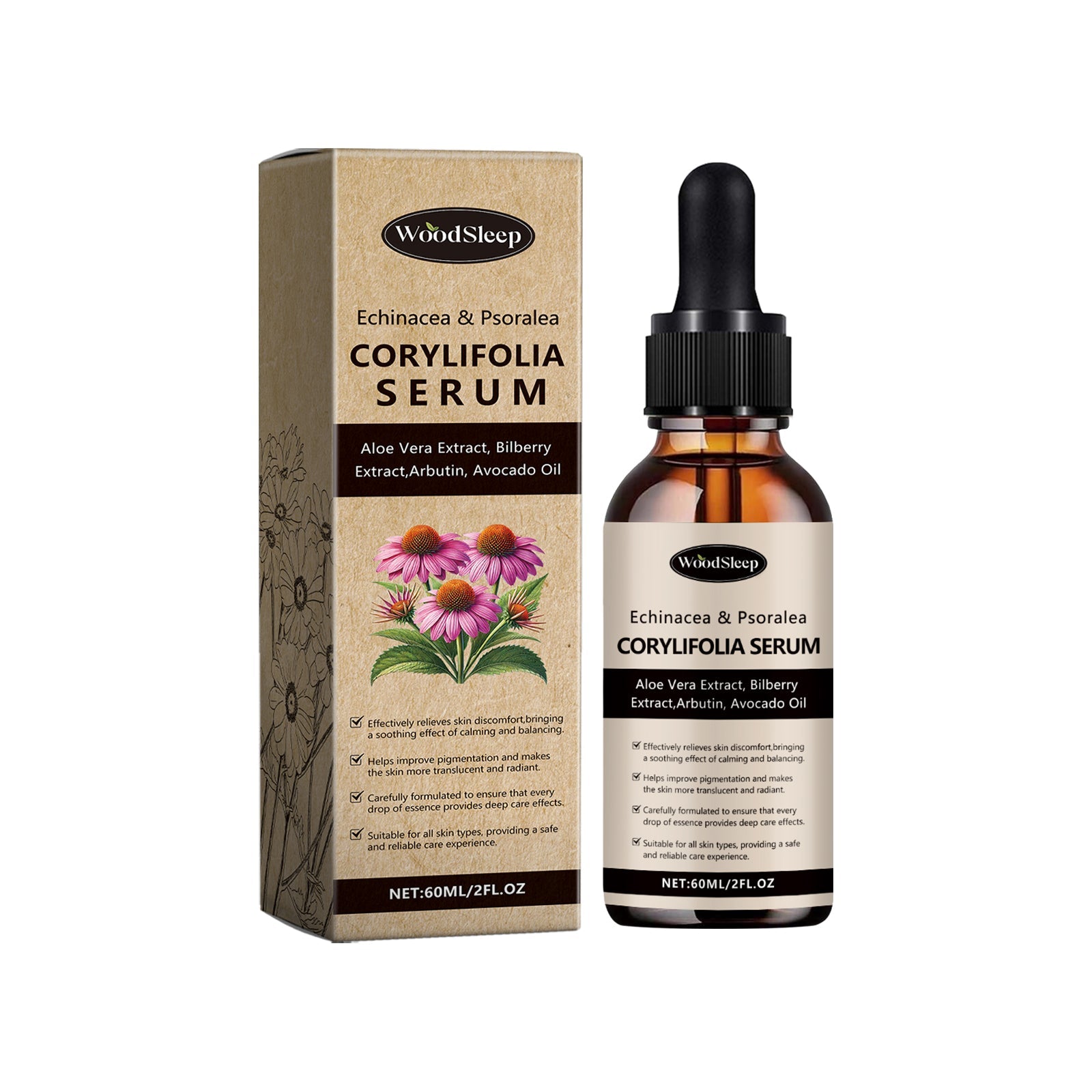 Skin Soothing Hydrating Facial Serum for Daily Care