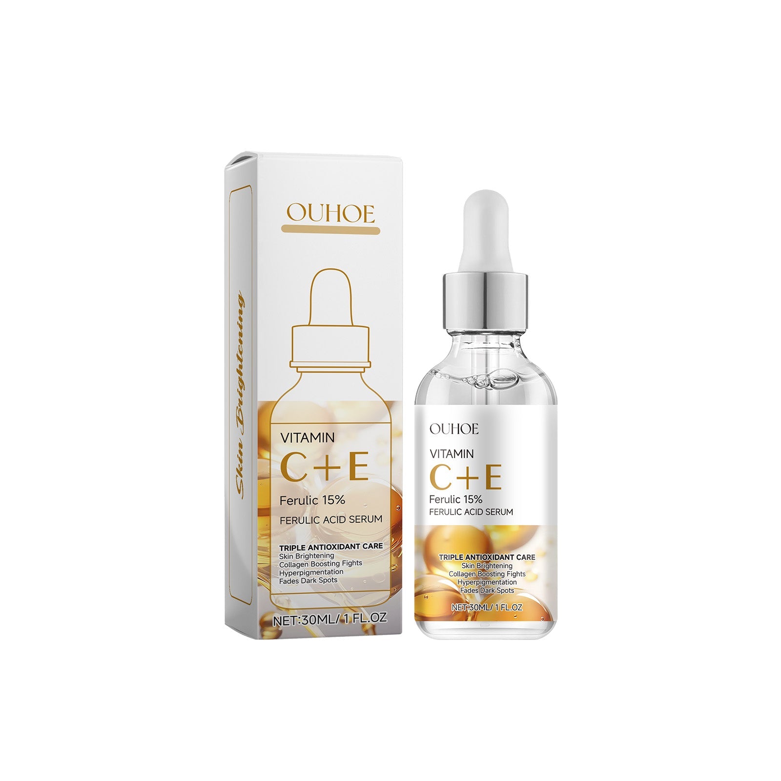 Facial Firming Moisturizing Serum for Smooth Elastic Skin Care
