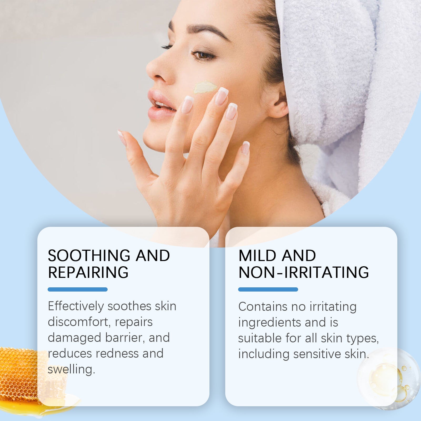 Grass-Fed Tallow Facial Moisturizer for Deep Skin Hydration Daily