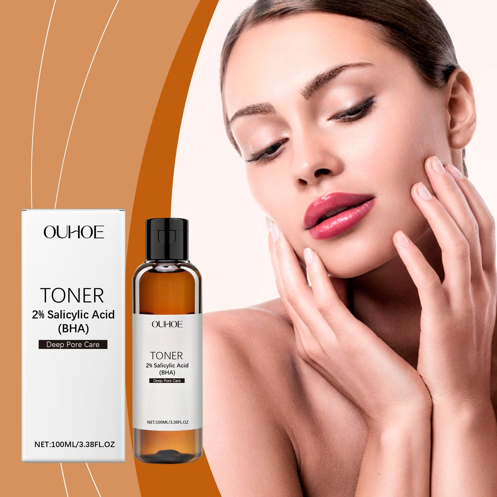 Salicylic Acid Pore Care Hydrating Facial Toner Refreshing