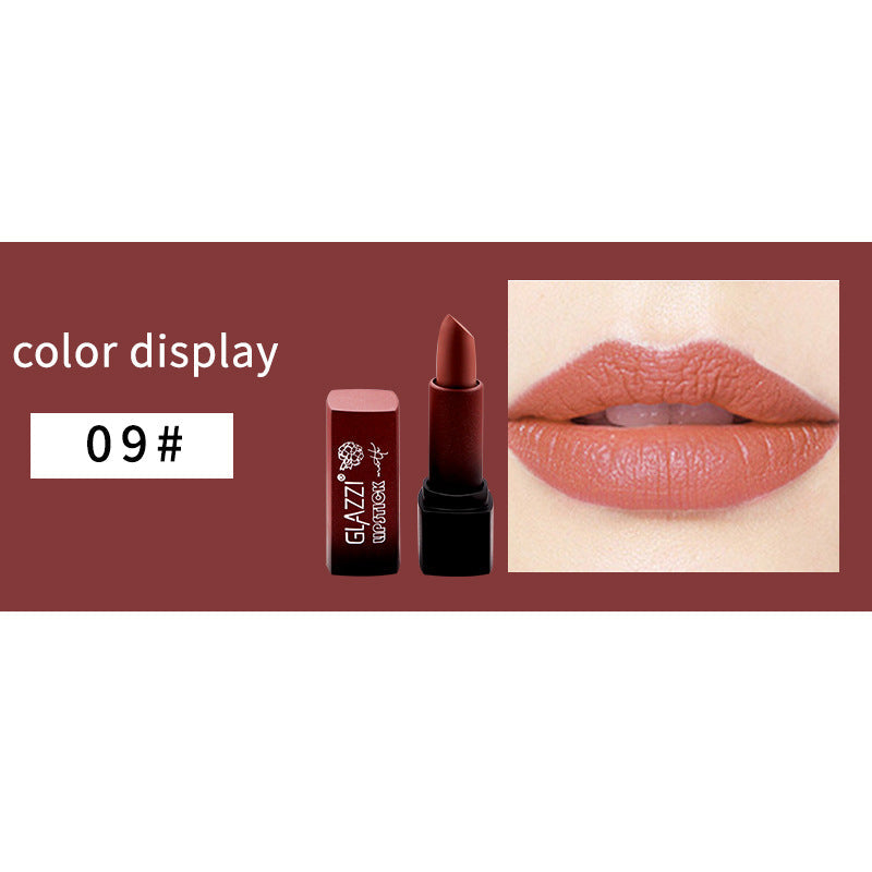 Portable Matte Lipstick Smooth Long-Lasting Moisturizing Lip Color