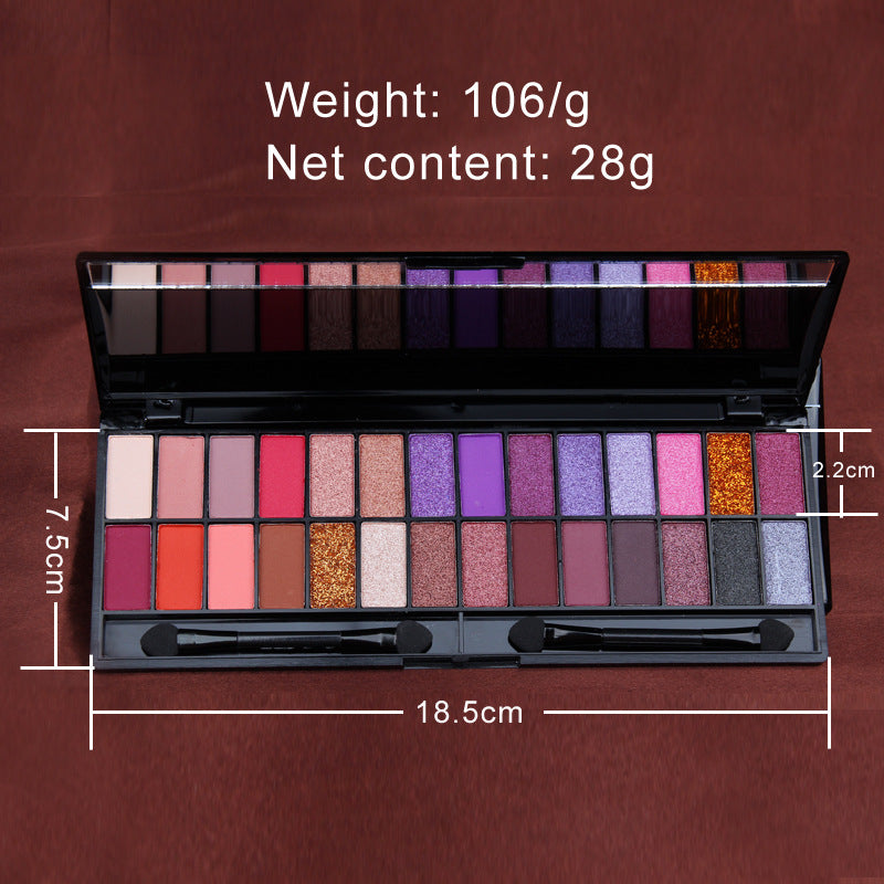 28 Color Eyeshadow Palette Matte Shimmer Makeup