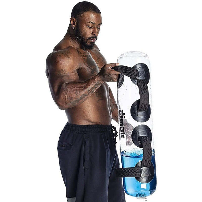 Transparent Water-Filled Dumbbell Adjustable Weight Training Equipment Fitness