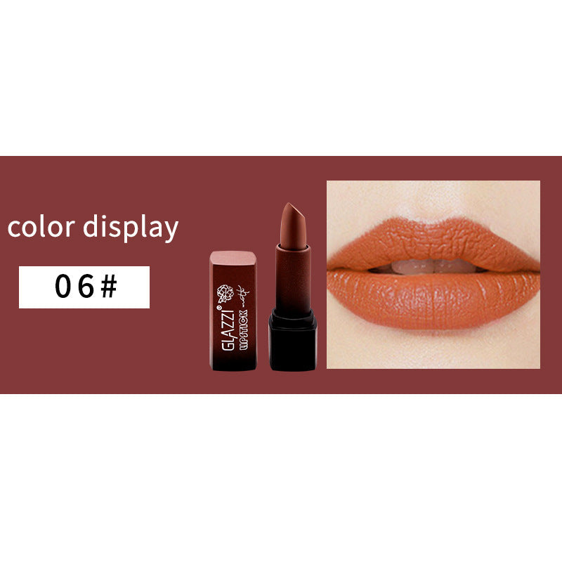 Portable Matte Lipstick Smooth Long-Lasting Moisturizing Lip Color