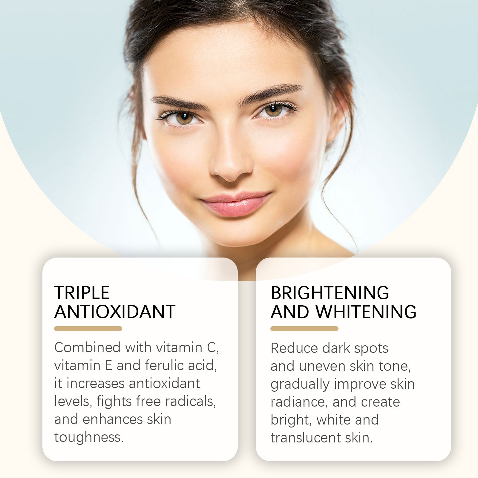 Facial Firming Moisturizing Serum for Smooth Elastic Skin Care