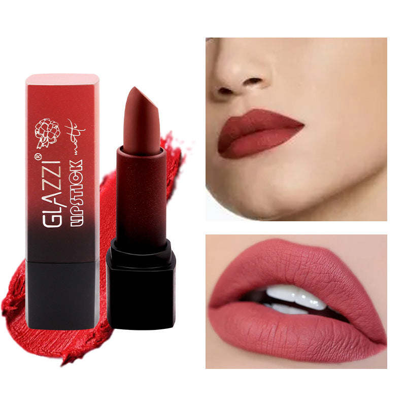 Portable Matte Lipstick Smooth Long-Lasting Moisturizing Lip Color