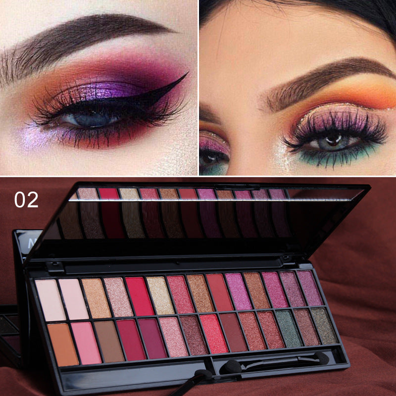 28 Color Eyeshadow Palette Matte Shimmer Makeup