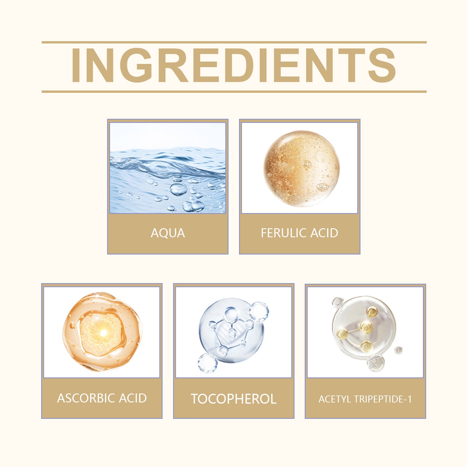 Facial Firming Moisturizing Serum for Smooth Elastic Skin Care