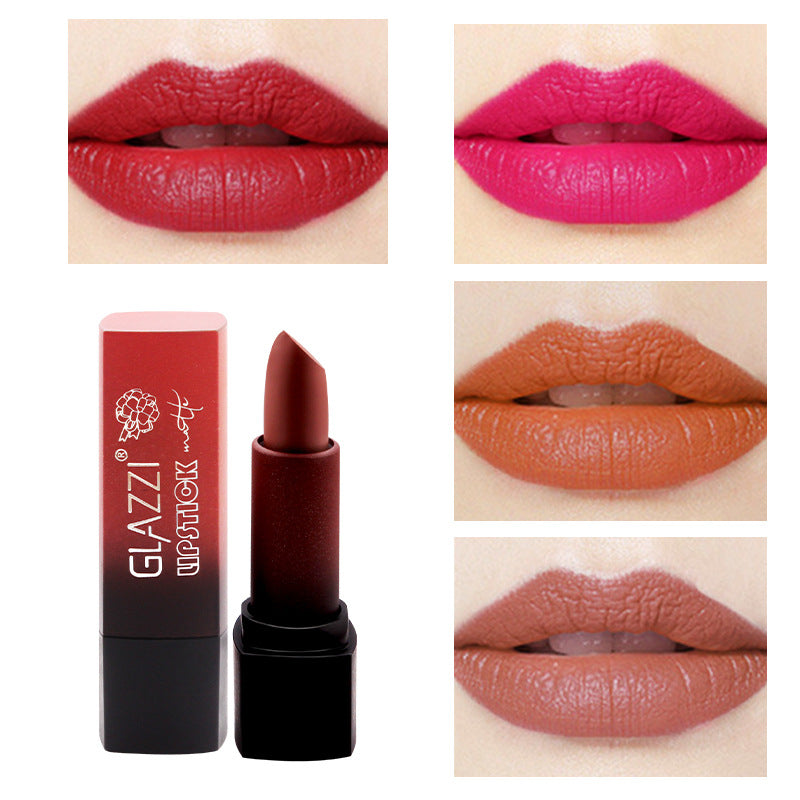 Portable Matte Lipstick Smooth Long-Lasting Moisturizing Lip Color