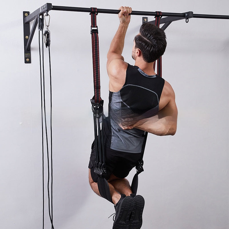 Single Foot Pull-Up Damper Chest Expander Home Fitness