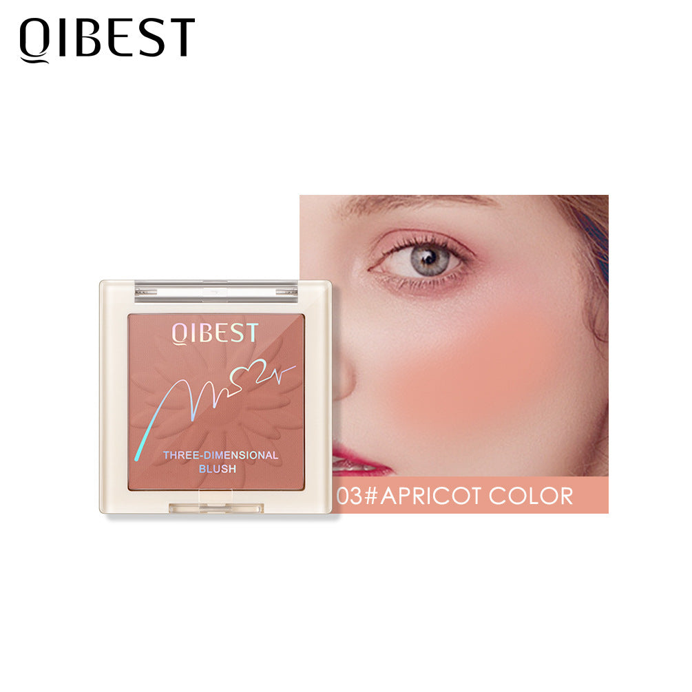 Matte Pearlescent Blush Powder Long-Lasting Natural Finish
