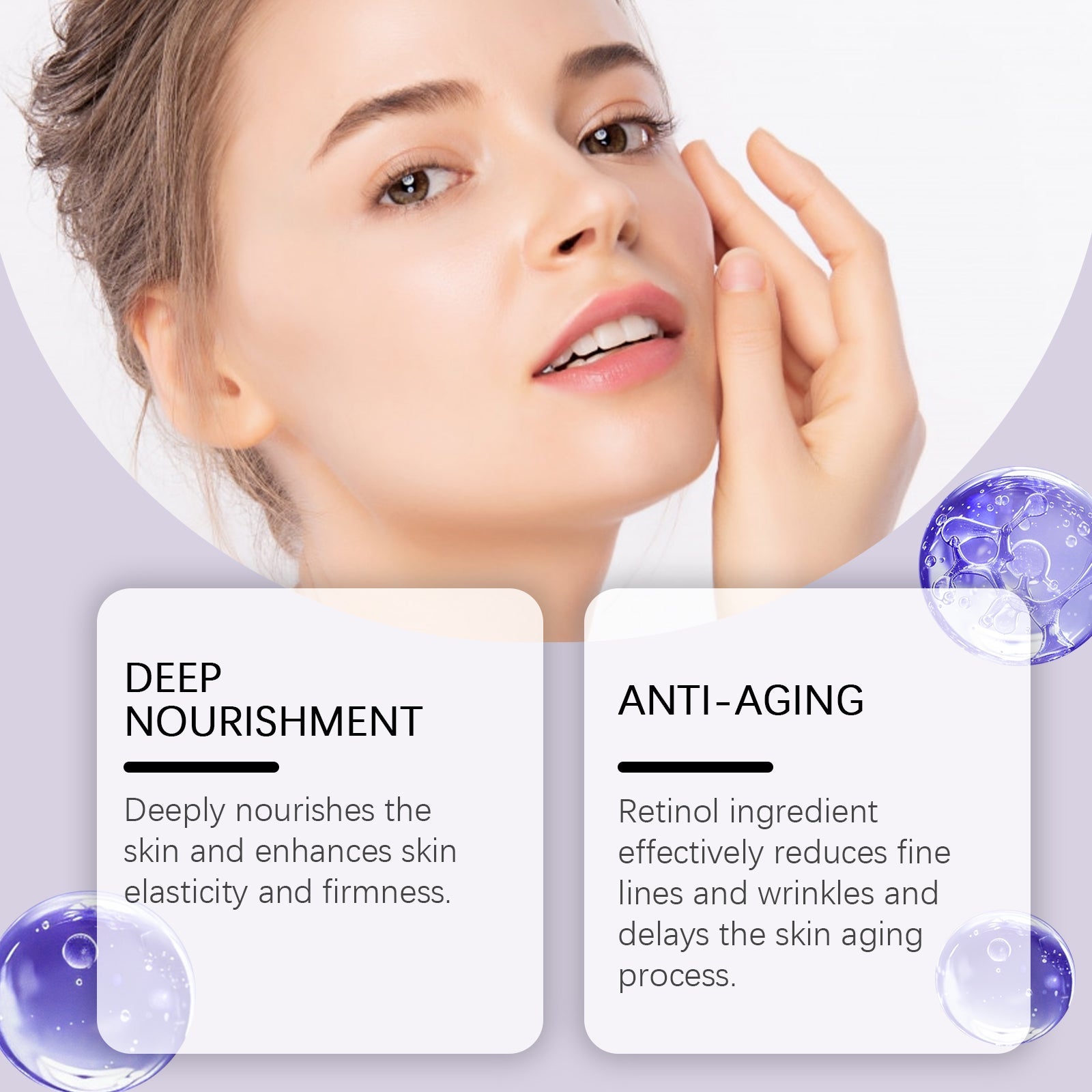 Retinol Firming Hydrating Facial Serum for Smoother Skin