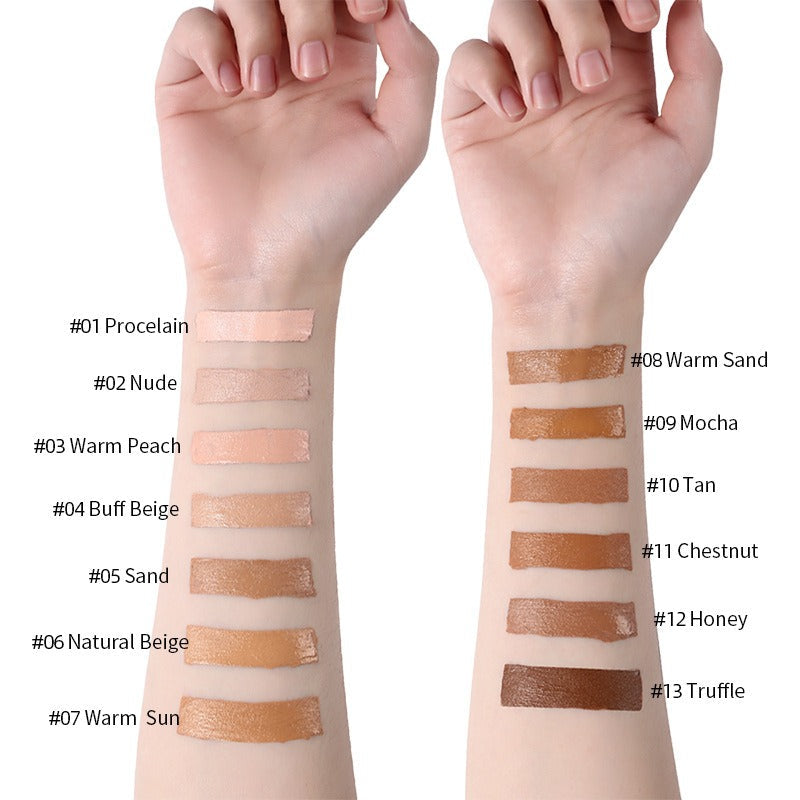 Matte Oil Control Concealer Foundation for Flawless Coverage Daily