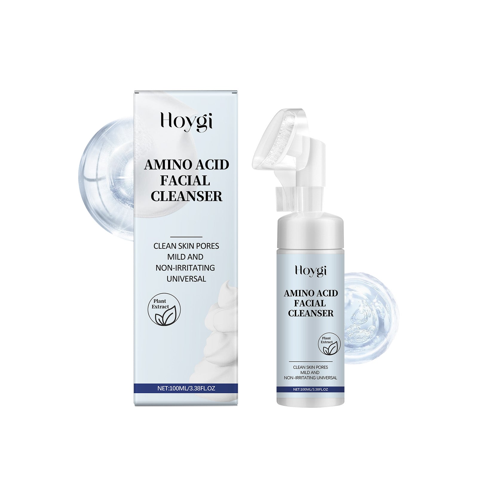 Gentle Foaming Facial Cleanser Hydrating Oil Control Face Wash