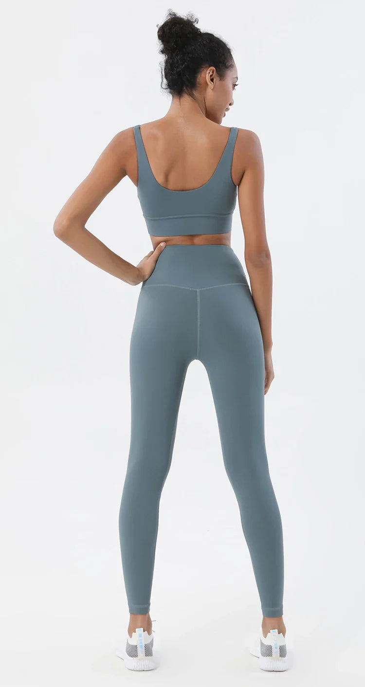 Women's Activewear Set Breathable Stretch Workout Outfit Two-Piece