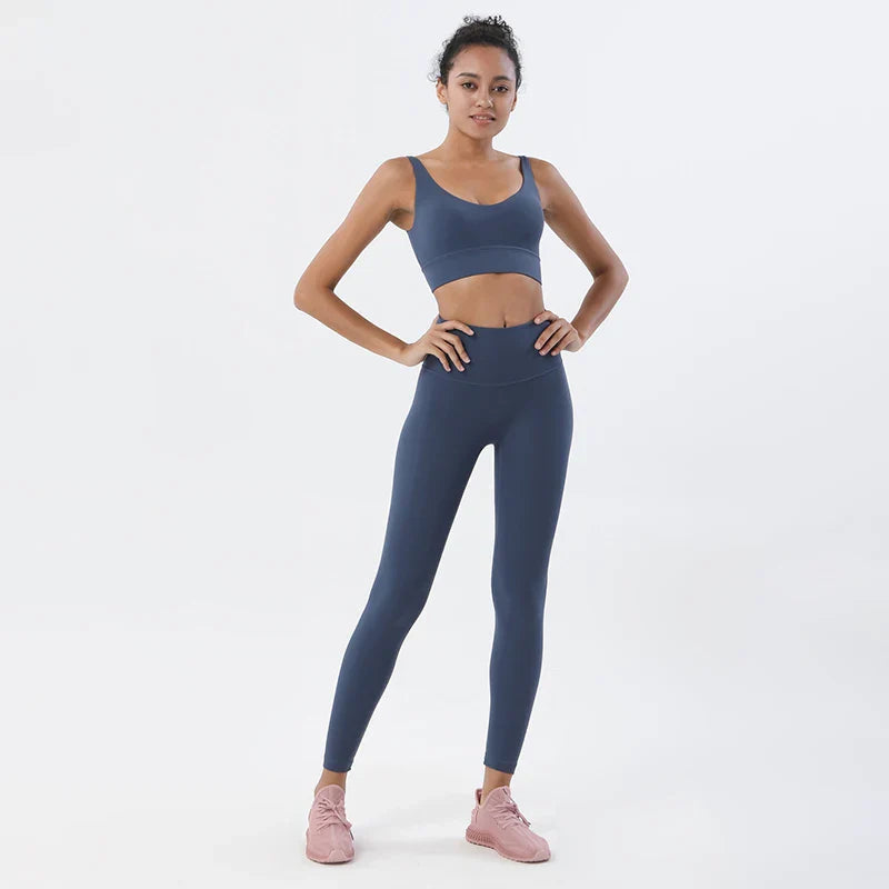 Women's Activewear Set Breathable Stretch Workout Outfit Two-Piece