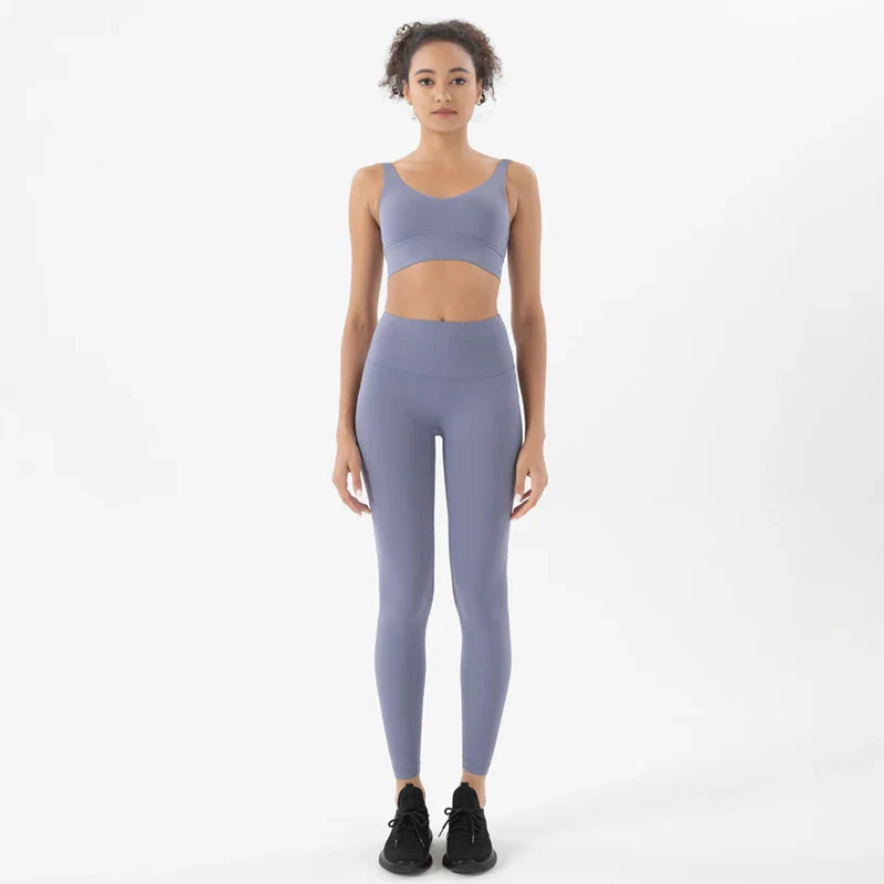 Women's Activewear Set Breathable Stretch Workout Outfit Two-Piece