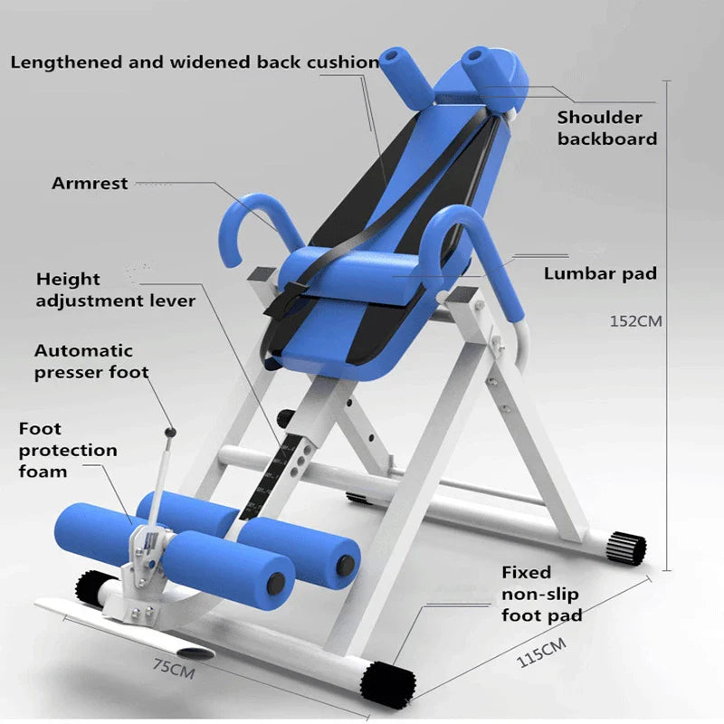 180° Inversion Machine Home Fitness Back Stretch Equipment