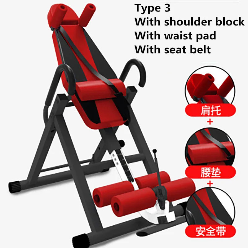 180° Inversion Machine Home Fitness Back Stretch Equipment
