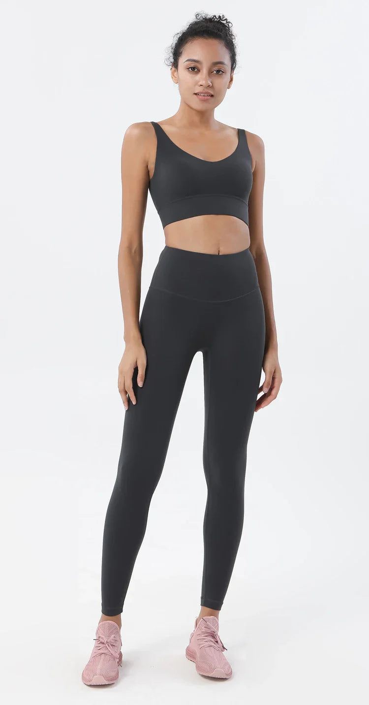 Women's Activewear Set Breathable Stretch Workout Outfit Two-Piece