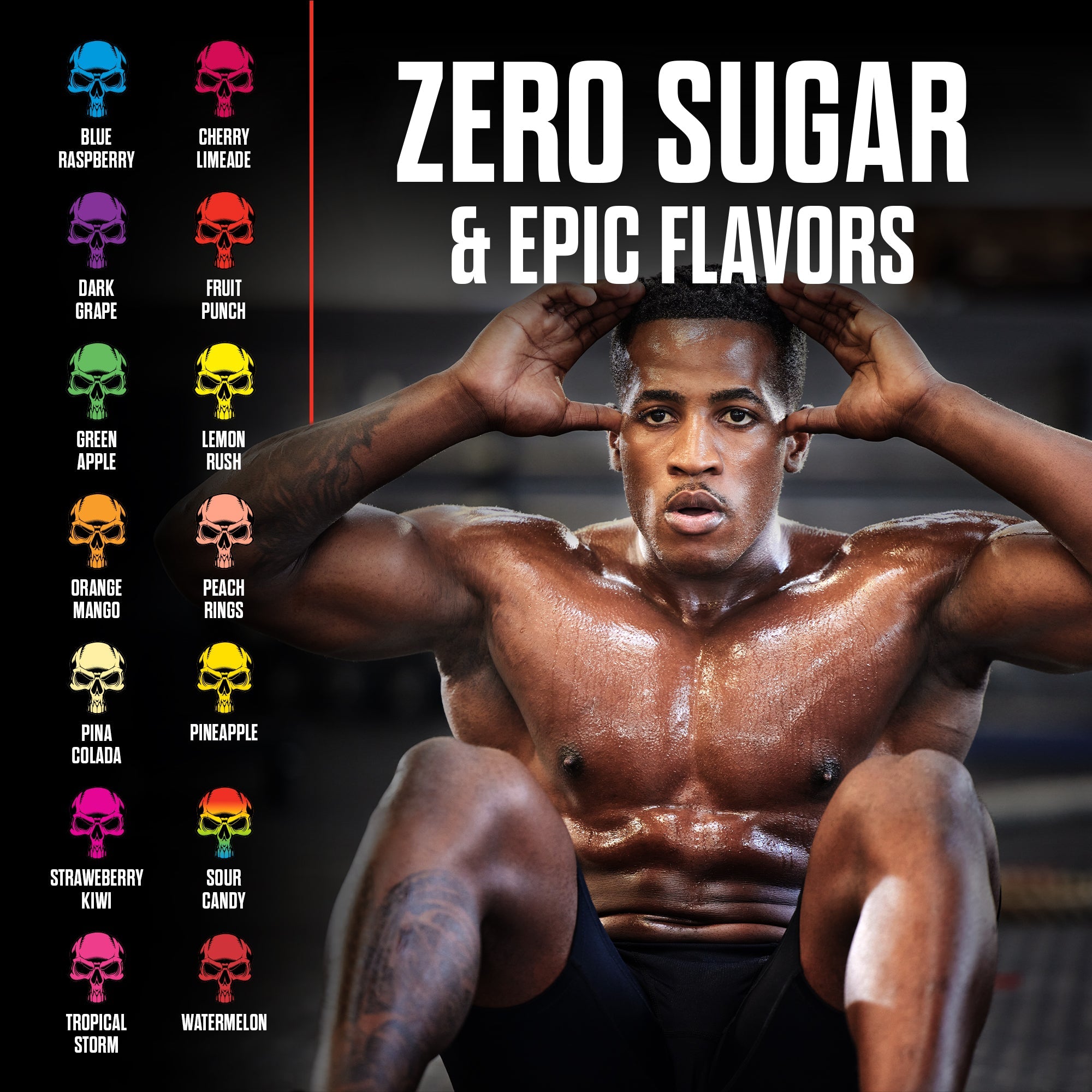 Pre-Workout Energy Focus Performance Supplement