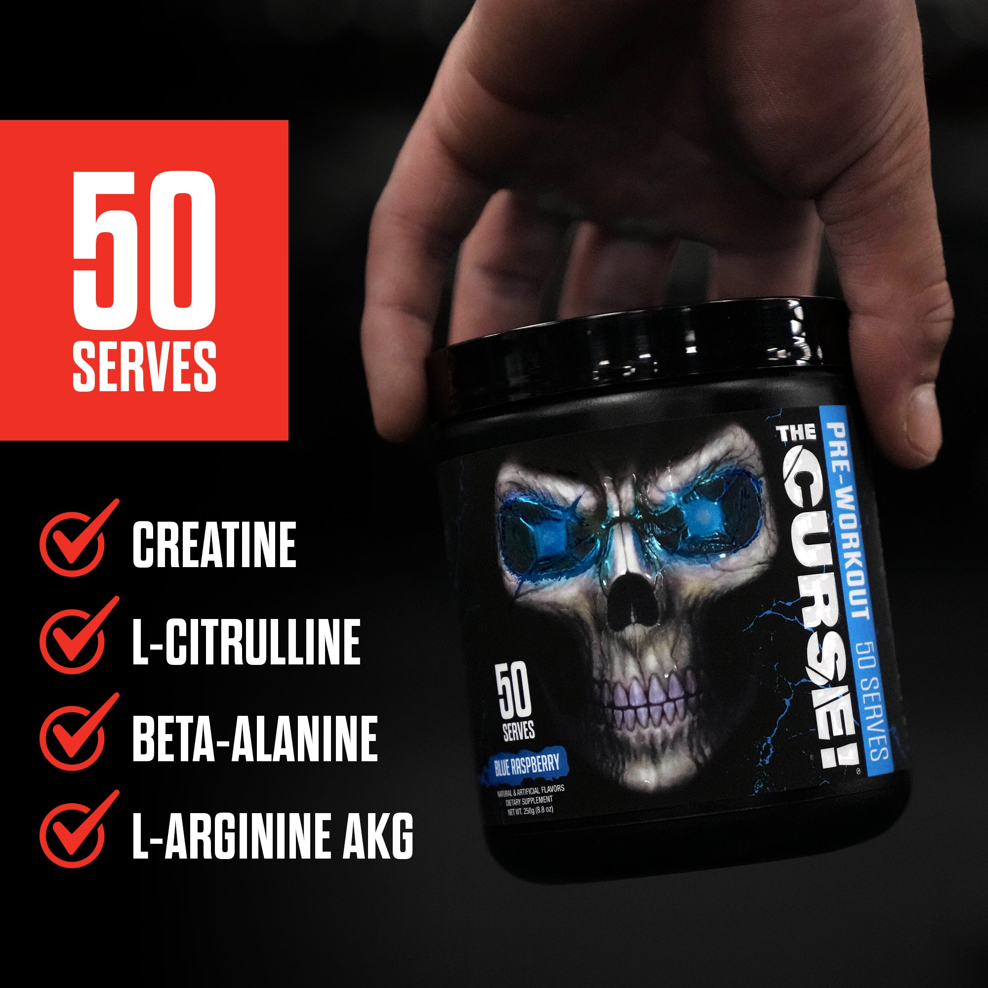 Pre-Workout Energy Focus Performance Supplement