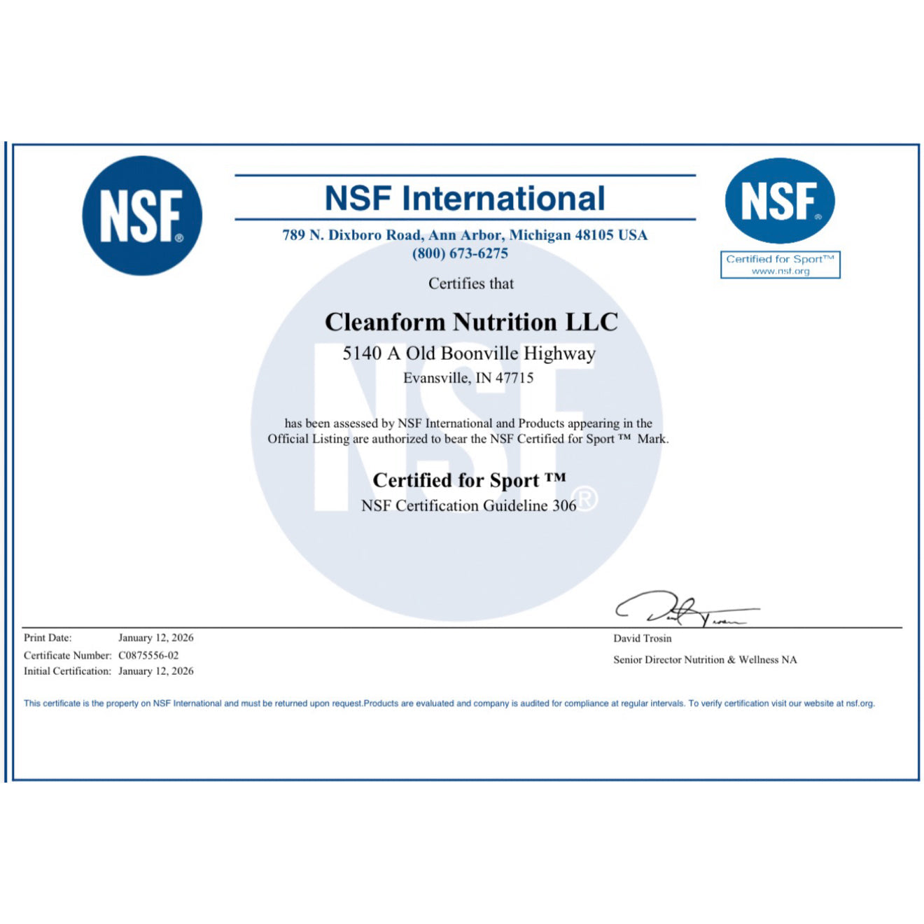 CleanForm Nutrition goBHB Clean Energy Ketone Supplement