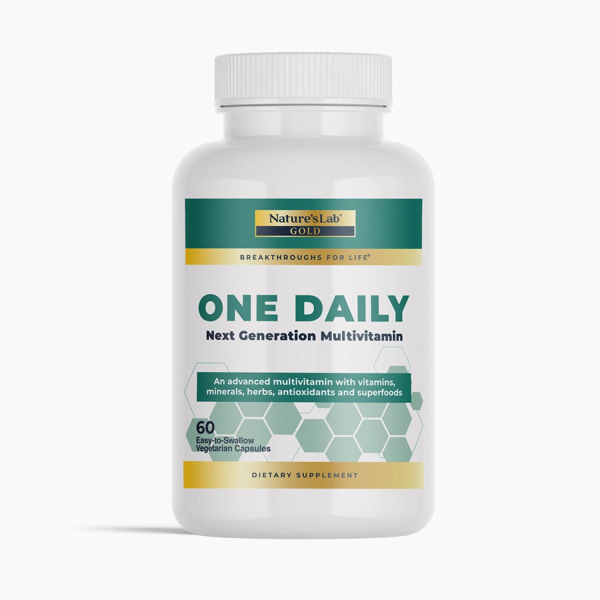 Gold One Daily Multivitamin Supplement Capsules