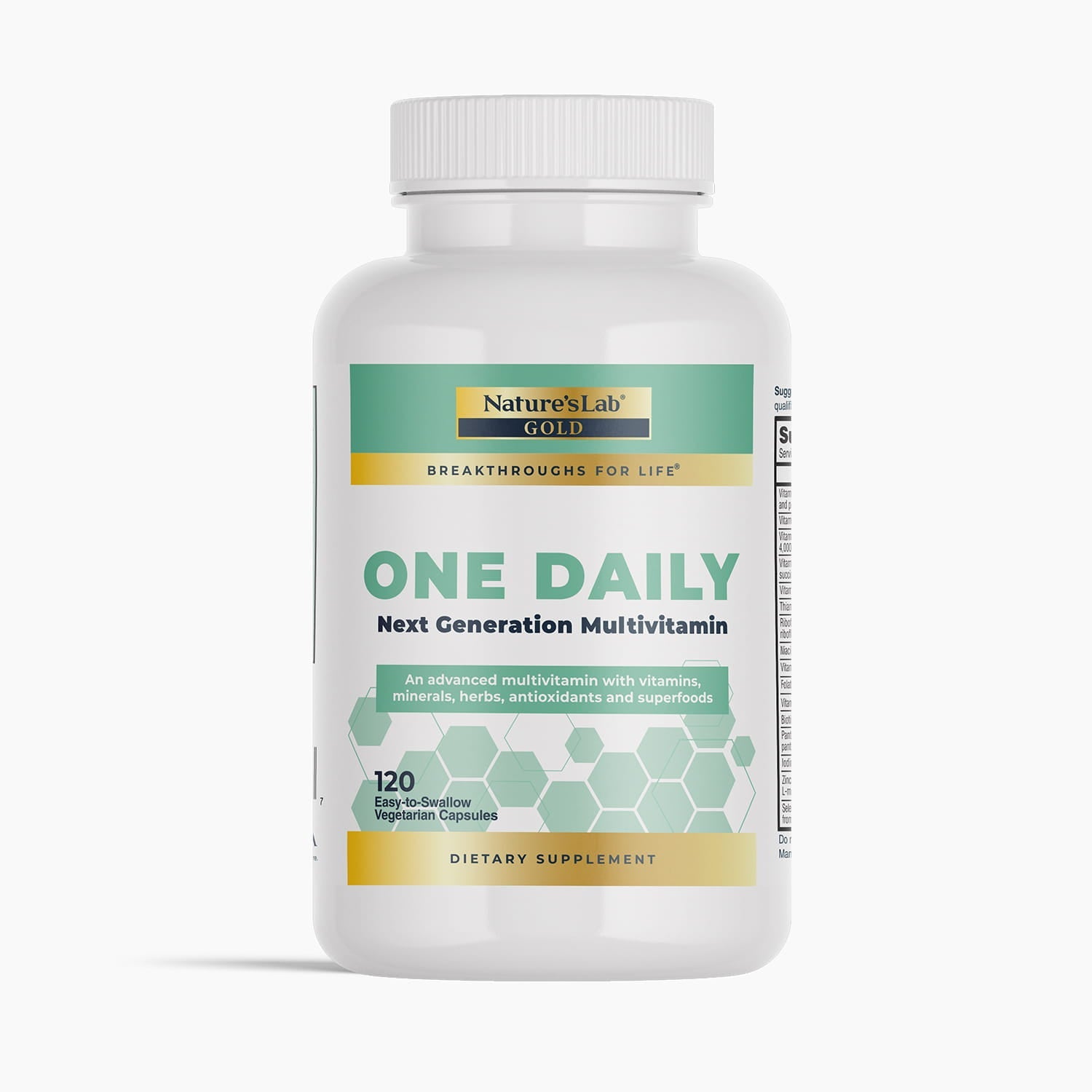 Gold One Daily Multivitamin Supplement Capsules