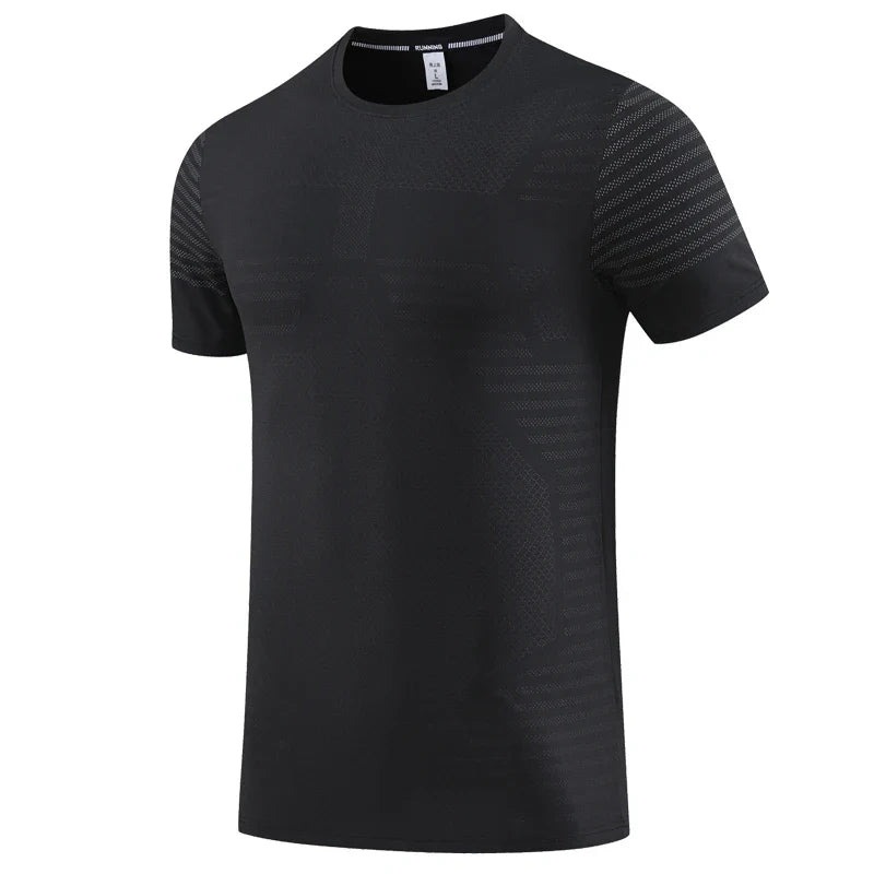 Men's Breathable Performance T-Shirt for Running and Fitness