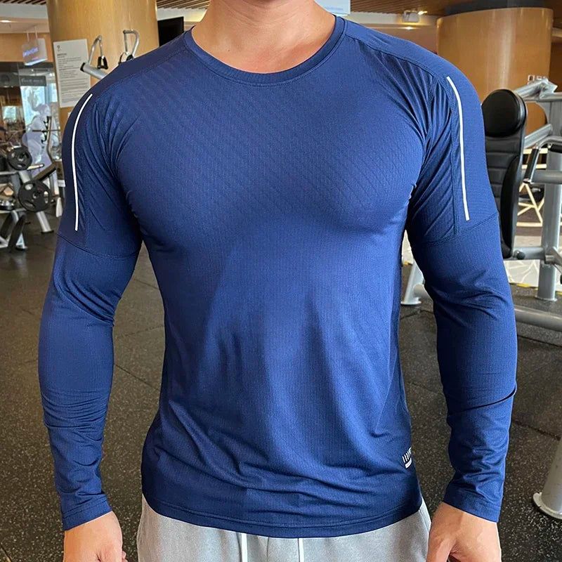 Men's High Performance Quick-Dry Running Athletic Training Shirt