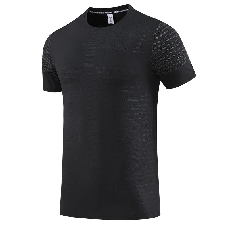 Men's Breathable Performance T-Shirt for Running and Fitness