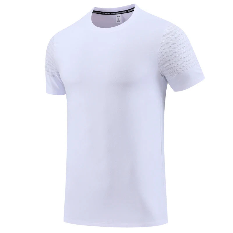 Men's Breathable Performance T-Shirt for Running and Fitness