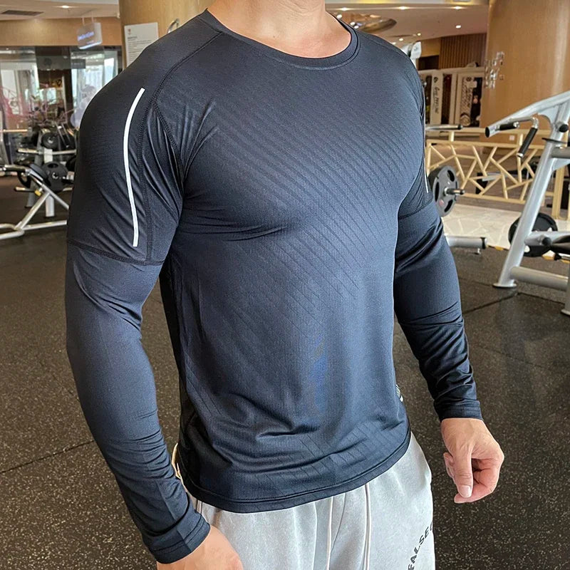 Men's High Performance Quick-Dry Running Athletic Training Shirt