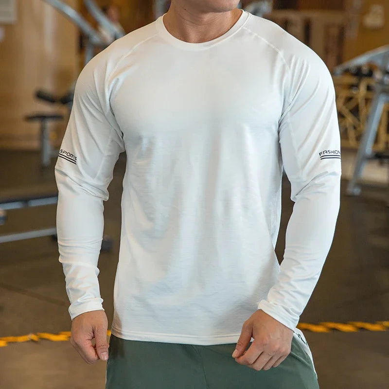Men's High Performance Quick-Dry Running Athletic Training Shirt