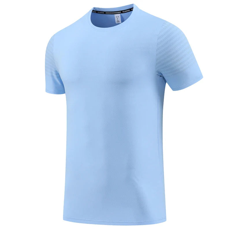 Men's Breathable Performance T-Shirt for Running and Fitness