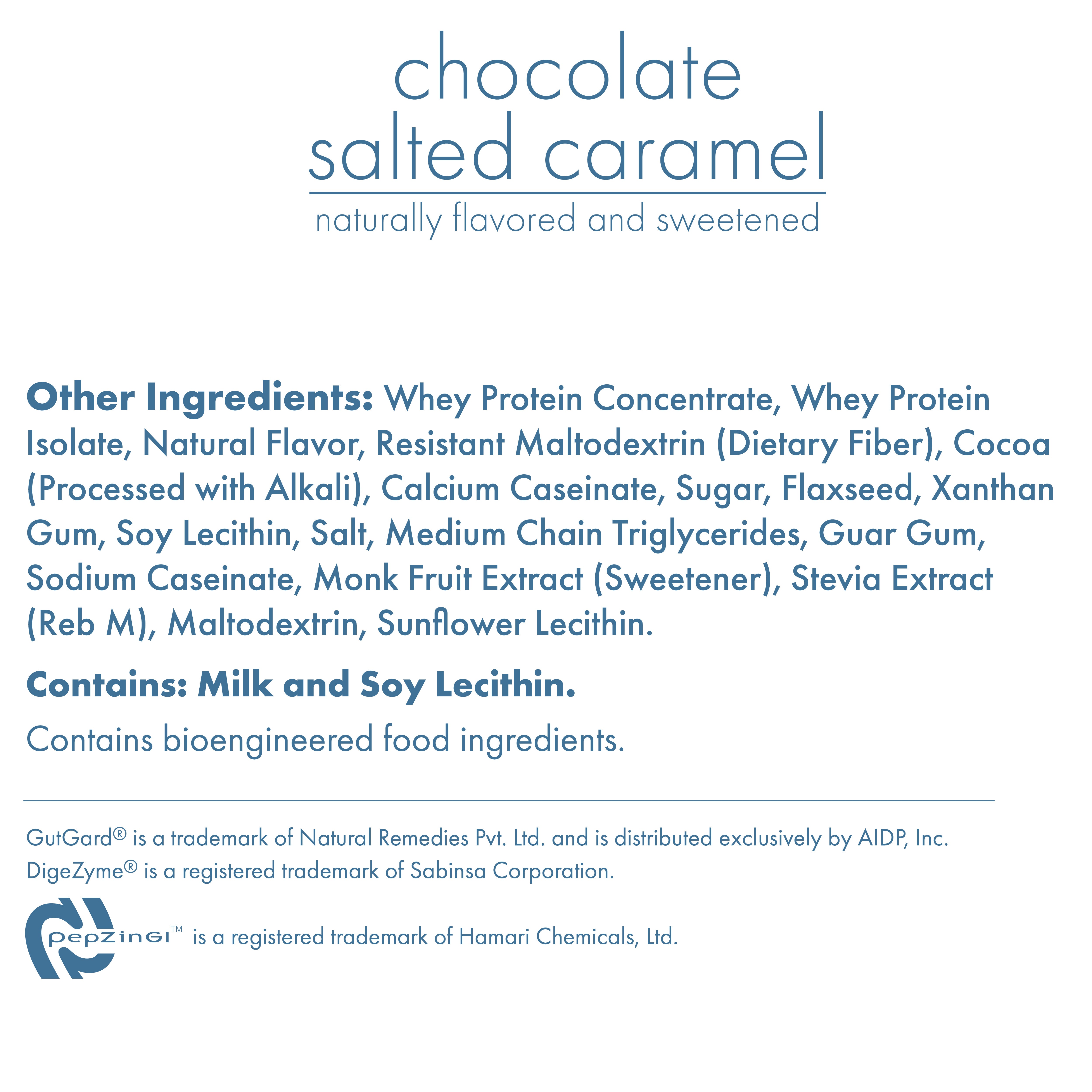 30G Protein Chocolate Salted Caramel Dietary Beverage Pack