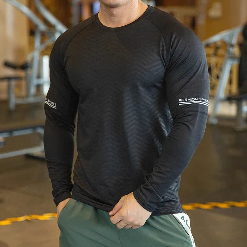 Men's High Performance Quick-Dry Running Athletic Training Shirt