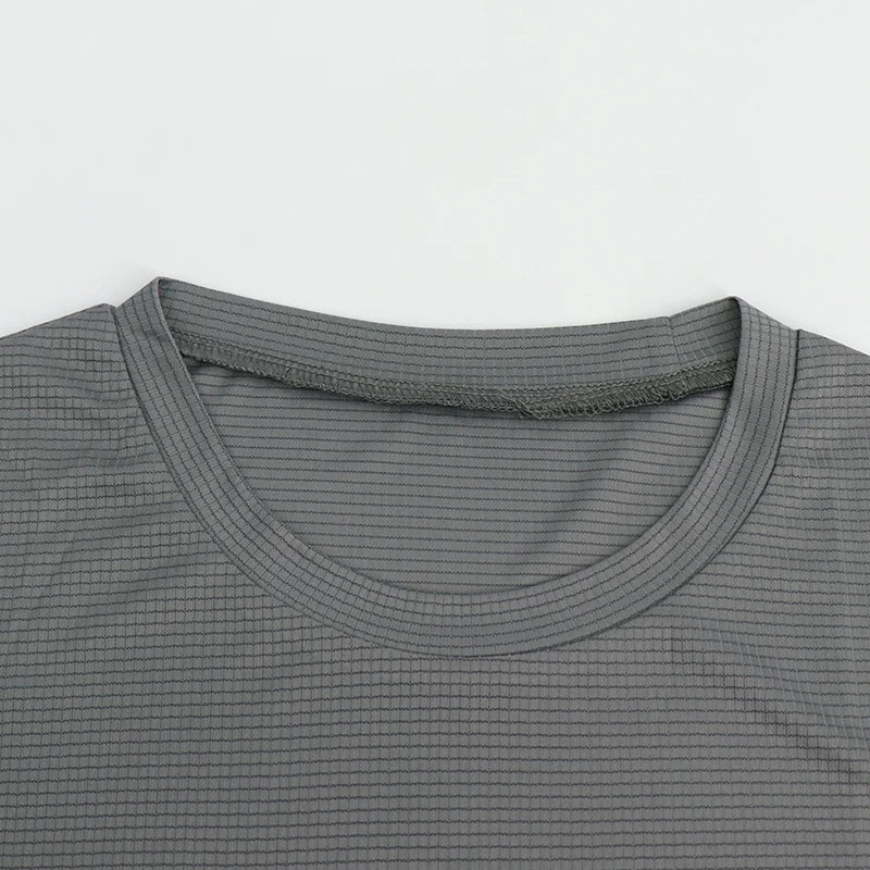 Men's Performance Running Tee Breathable Lightweight Athletic Shirt