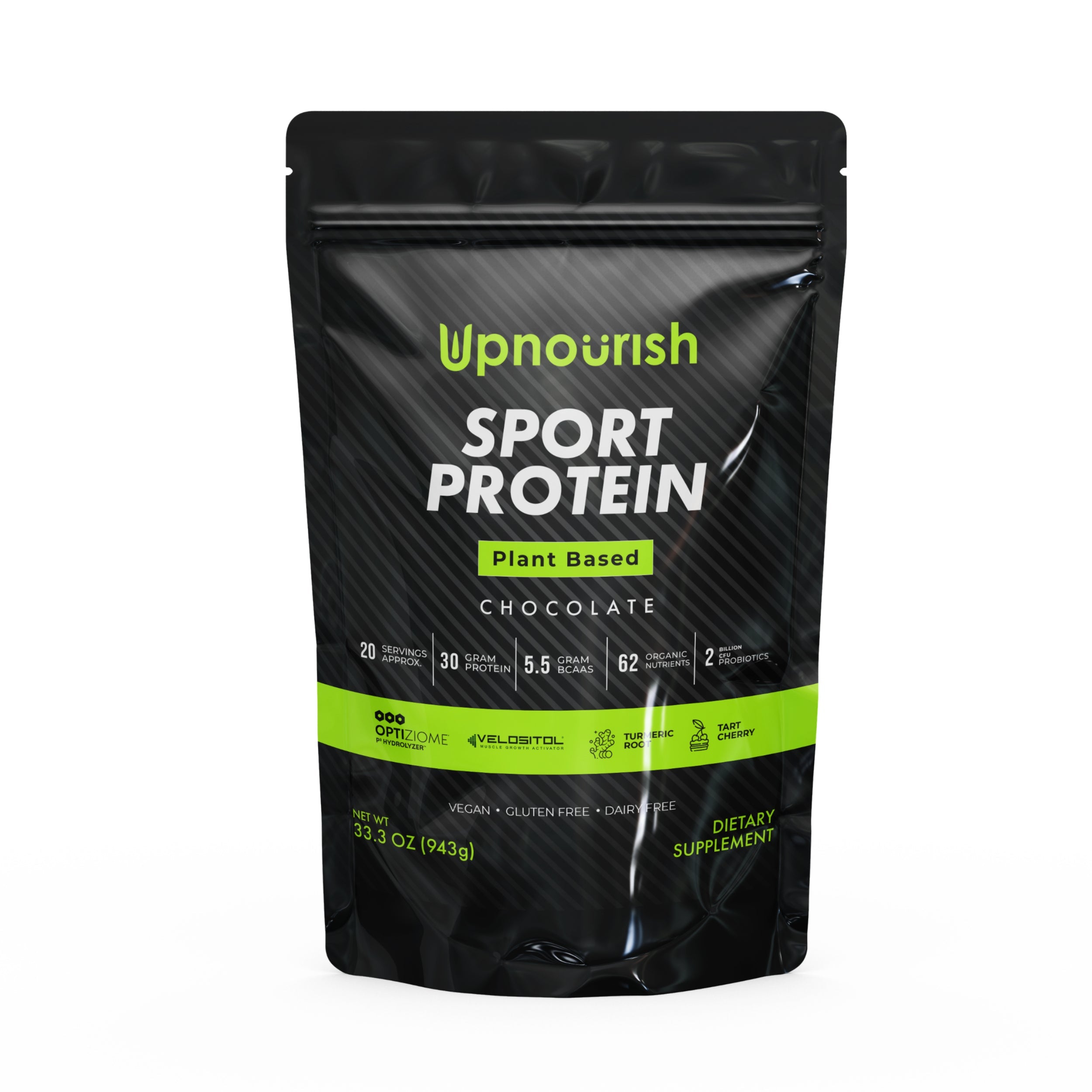 Plant Based Sport Protein Vegan Muscle Support Supplement